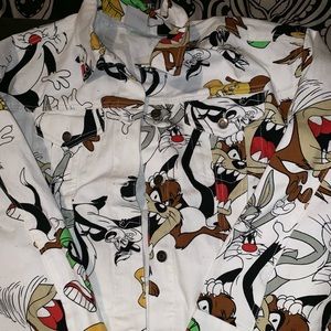 Looney tunes jean jacket